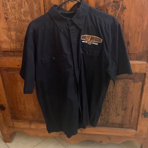 Harley Davidson large shirt great condition - Picture 1 of 4